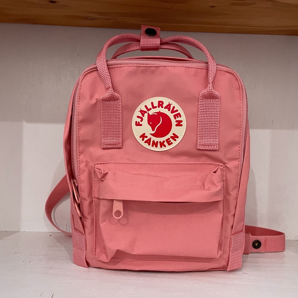 Fjallraven Kanken Mini Backpack (pink)